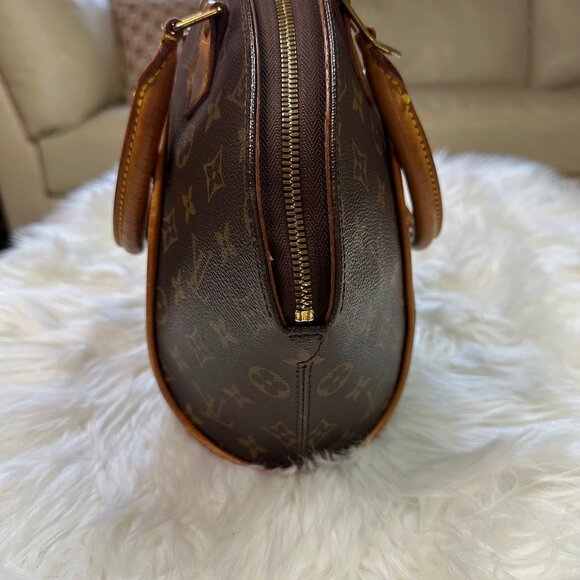 Louis Vuitton Brown Monogram Satchel - Picture 5 of 12